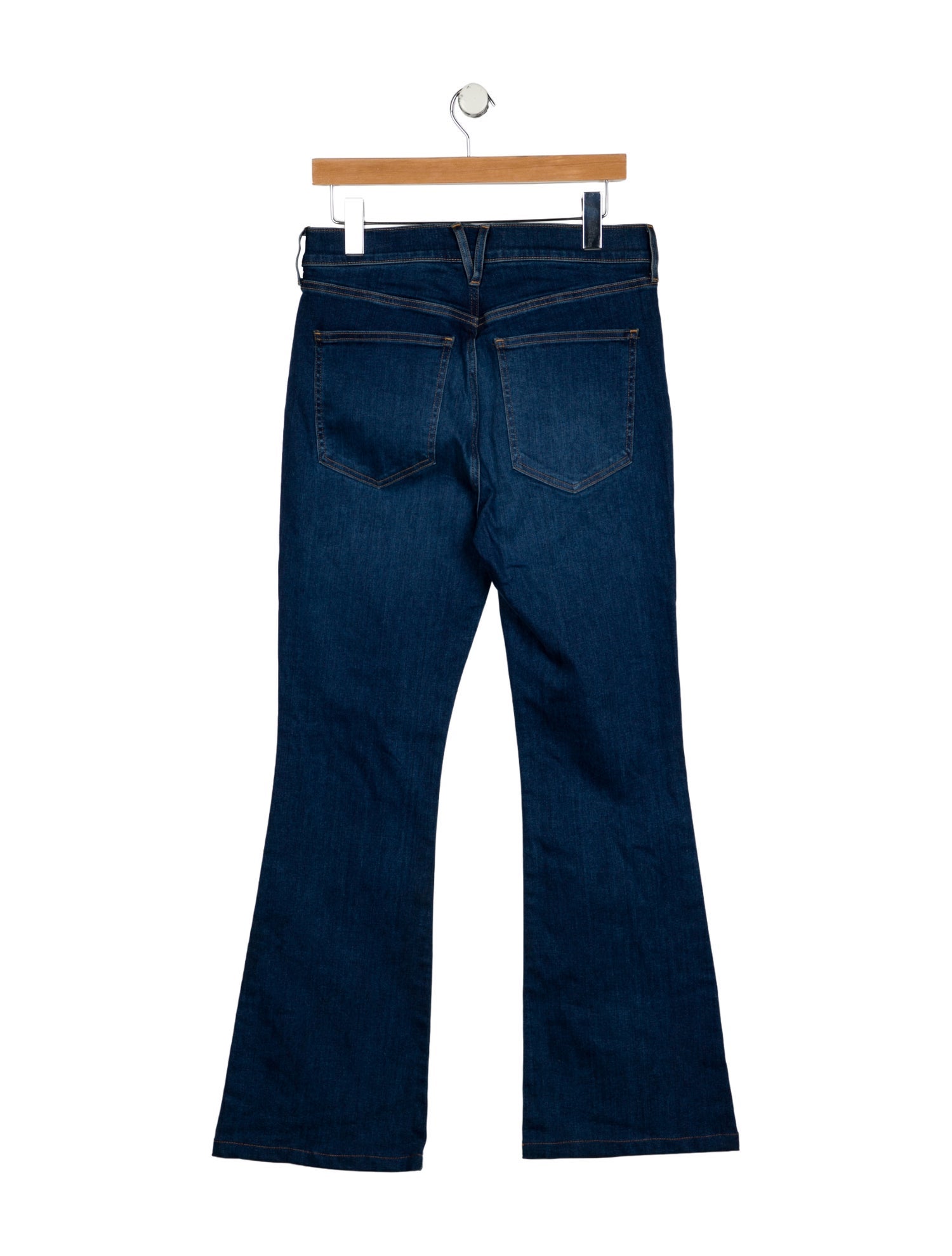 Veronica Beard High-Rise Wide Leg Jeans