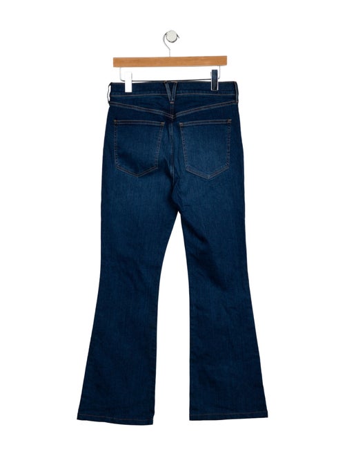 Veronica Beard High-Rise Wide Leg Jeans