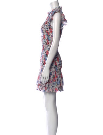 Veronica Beard Printed Mini Dress