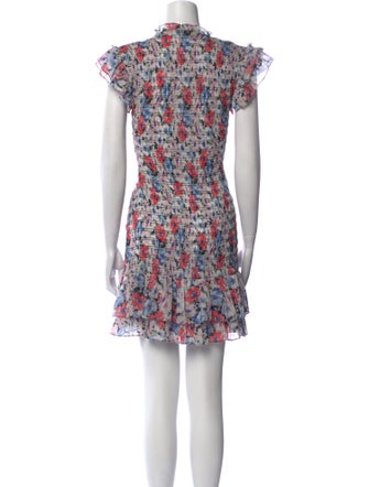 Veronica Beard Printed Mini Dress