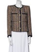 Veronica Beard Tweed Pattern Evening Jacket