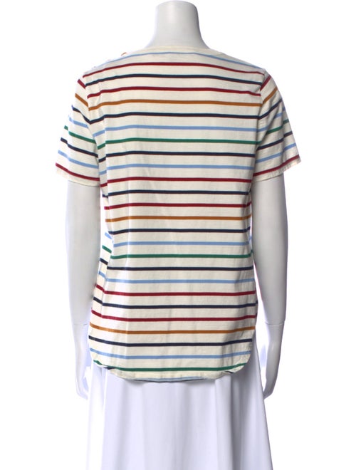 Veronica Beard Striped Crew Neck T-Shirt