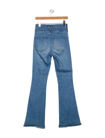 Veronica Beard High-Rise Wide Leg Jeans