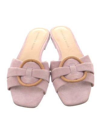 Veronica Beard Suede Slides