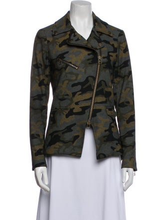 Veronica Beard Wool Printed Blazer