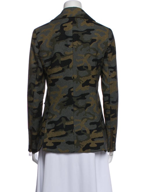 Veronica Beard Wool Printed Blazer