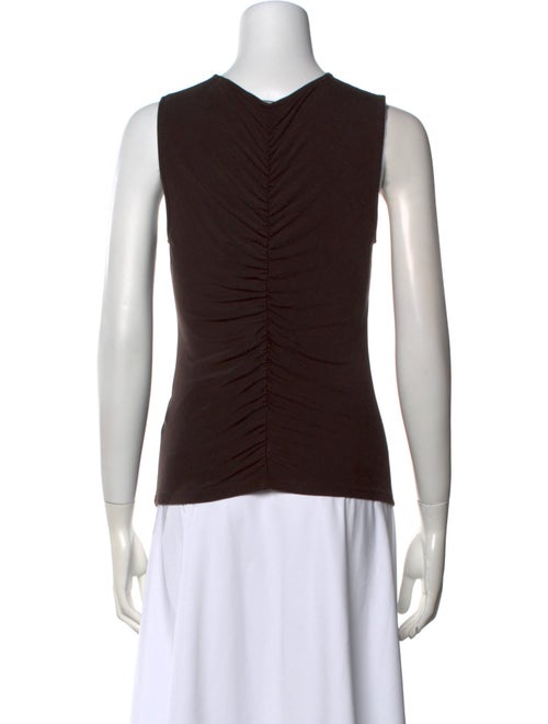 Veronica Beard V-Neck Sleeveless Top