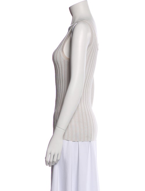 Veronica Beard Scoop Neck Sleeveless Top