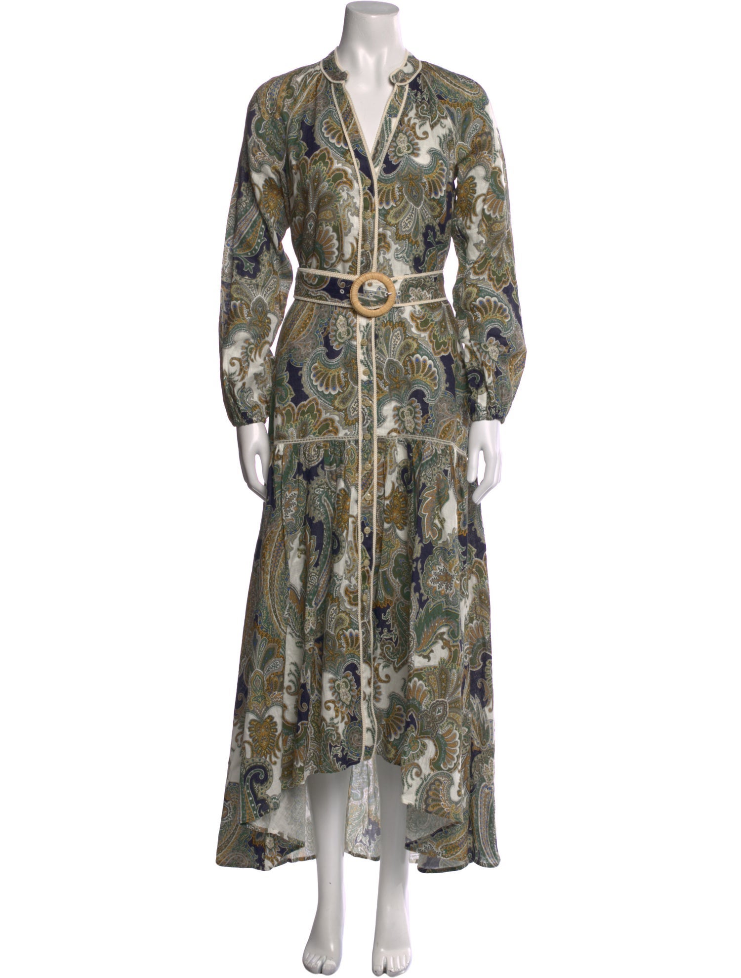 Veronica Beard Linen Long Dress