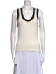 Veronica Beard Scoop Neck Sleeveless Top