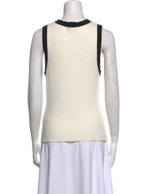 Veronica Beard Scoop Neck Sleeveless Top