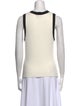 Veronica Beard Scoop Neck Sleeveless Top
