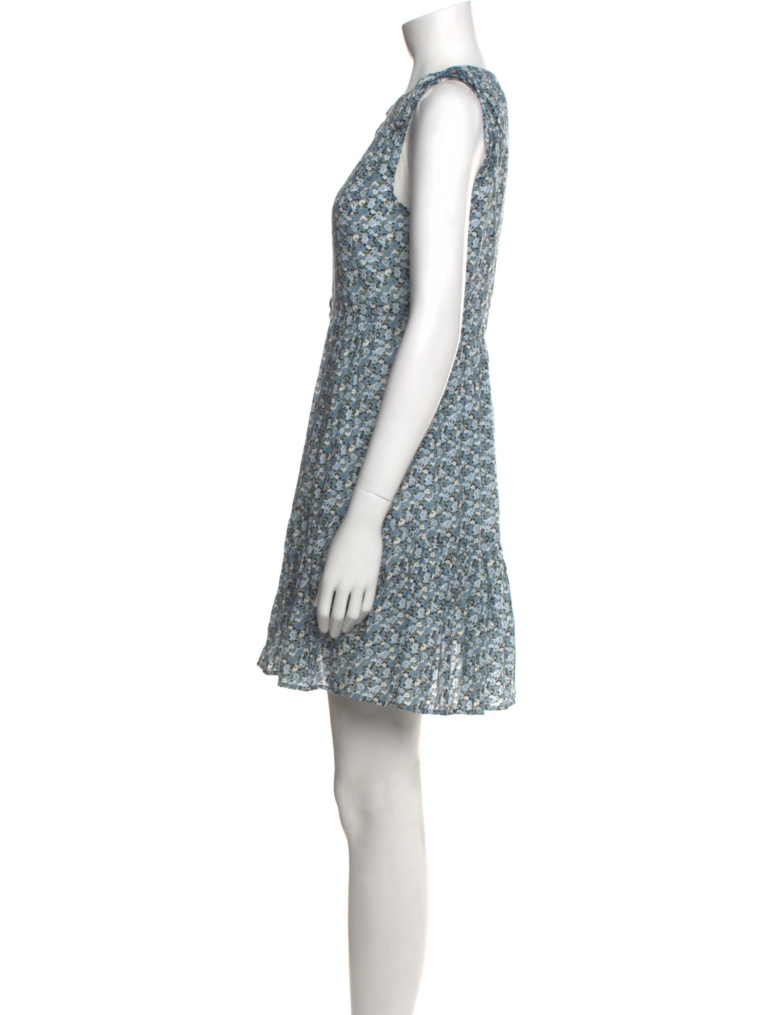 Veronica Beard Printed Mini Dress