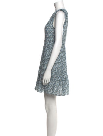 Veronica Beard Printed Mini Dress