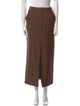 Veronica Beard Virgin Wool Midi Length Skirt