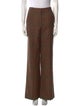 Veronica Beard Virgin Wool Wide Leg Pants