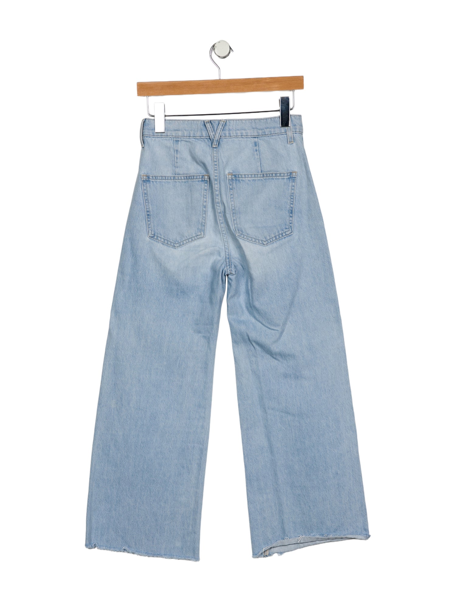 Veronica Beard High-Rise Wide Leg Jeans