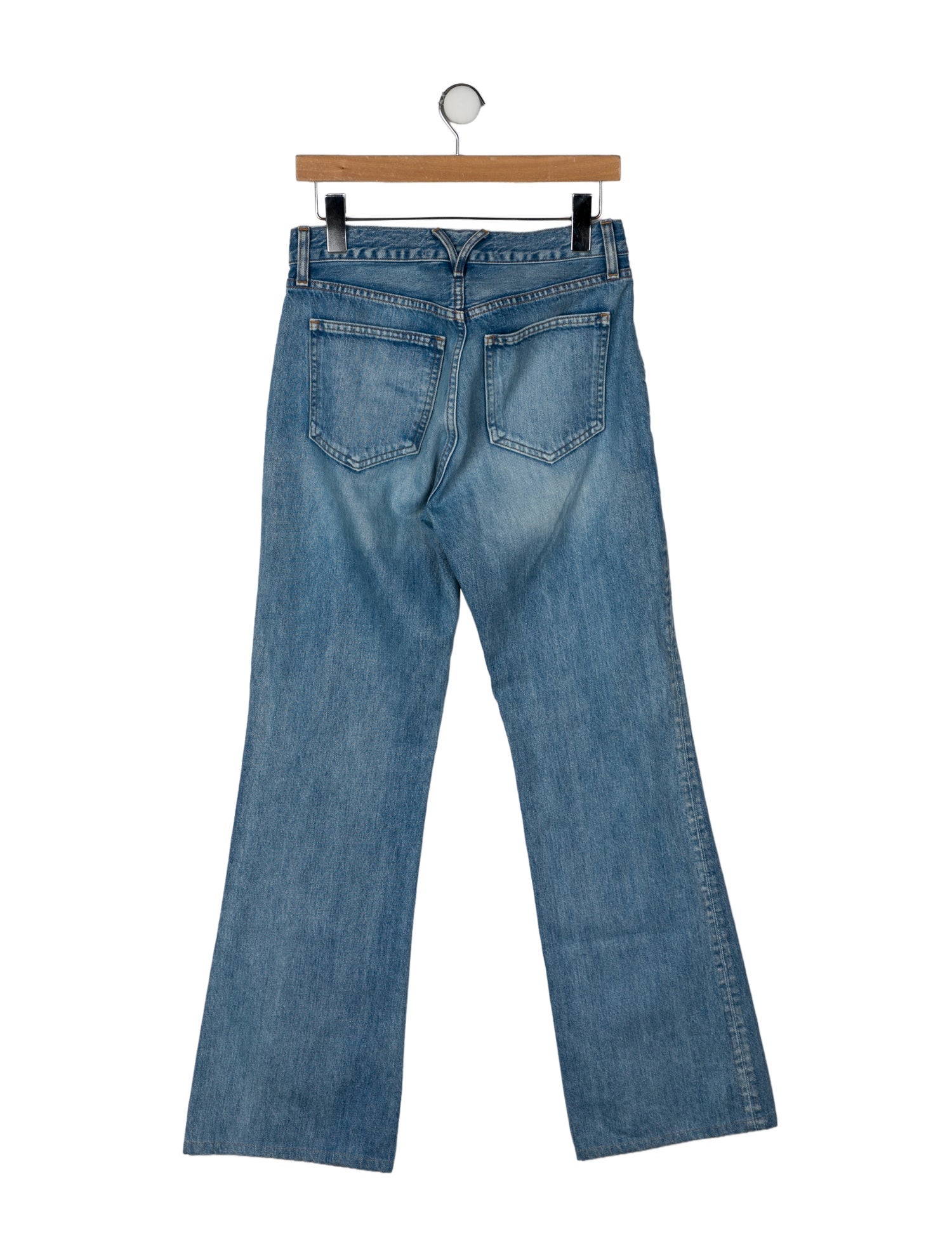 Veronica Beard High-Rise Wide Leg Jeans