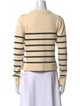 Veronica Beard Striped Crew Neck Sweater