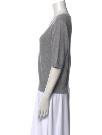 Veronica Beard Cashmere Scoop Neck Sweatshirt