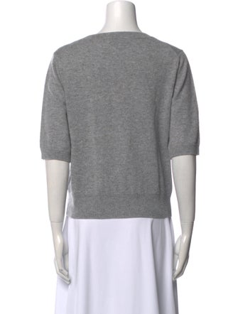 Veronica Beard Cashmere Scoop Neck Sweatshirt