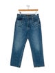 Veronica Beard High-Rise Straight Leg Jeans