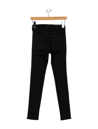 Veronica Beard Mid-Rise Skinny Leg Jeans