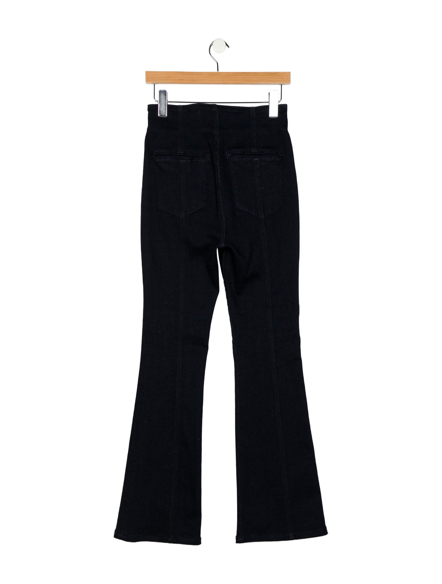 Veronica Beard High-Rise Wide Leg Jeans