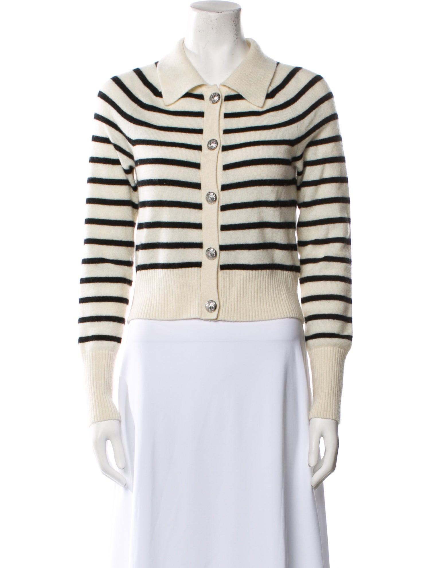 Veronica Beard Cashmere Striped Sweater