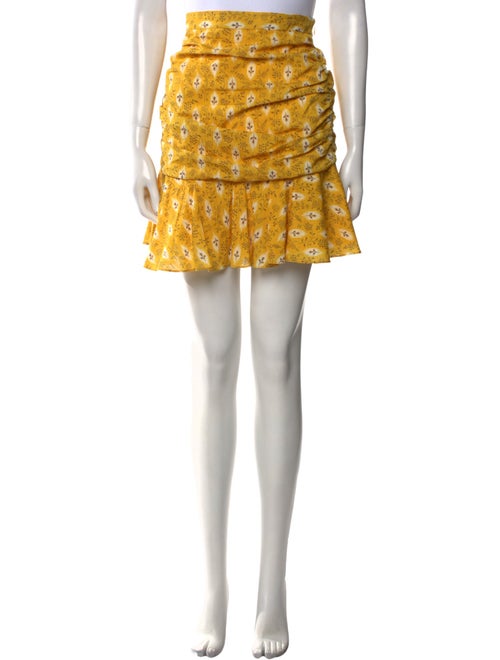 Veronica Beard Printed Mini Skirt