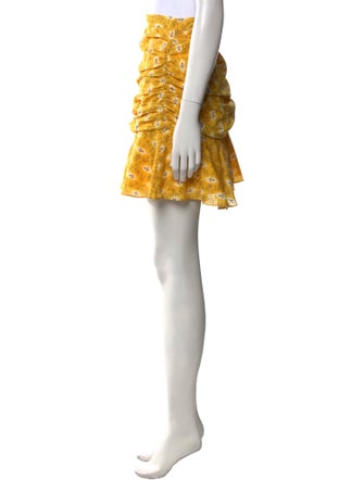 Veronica Beard Printed Mini Skirt
