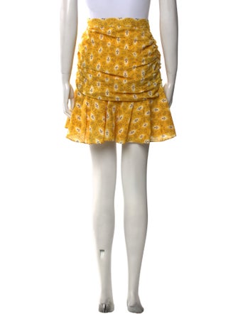 Veronica Beard Printed Mini Skirt