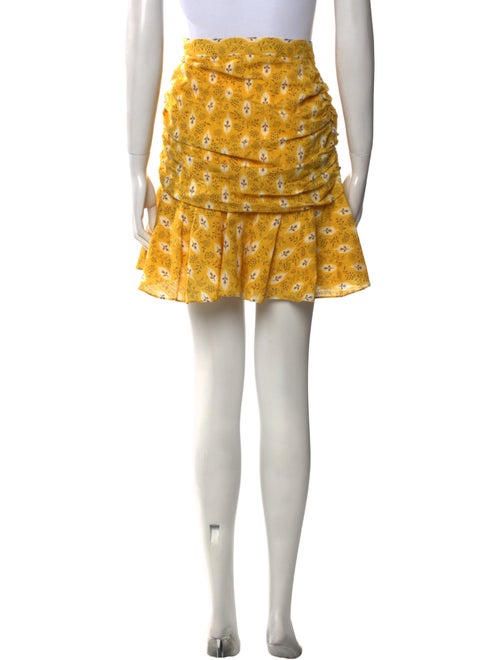 Veronica Beard Printed Mini Skirt