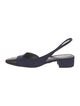 Veronica Beard Suede Slingback Flats