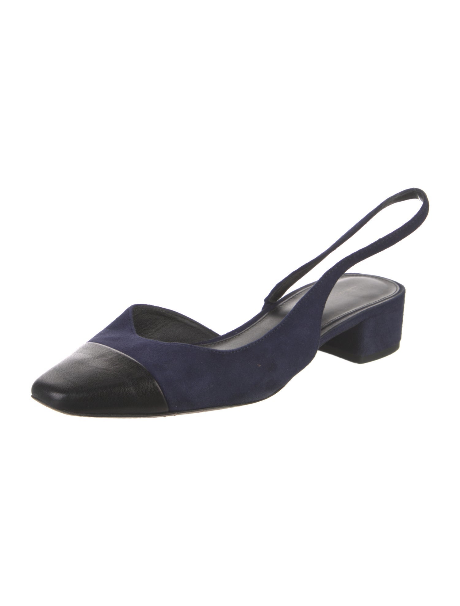 Veronica Beard Suede Slingback Flats