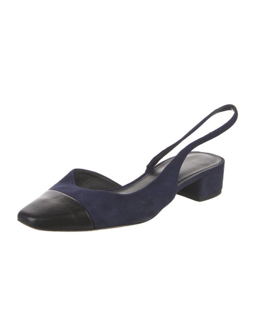 Veronica Beard Suede Slingback Flats