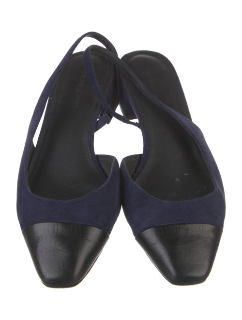 Veronica Beard Suede Slingback Flats