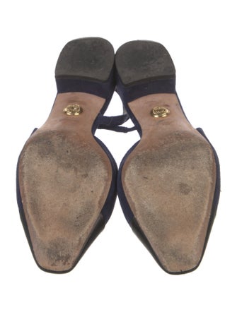 Veronica Beard Suede Slingback Flats