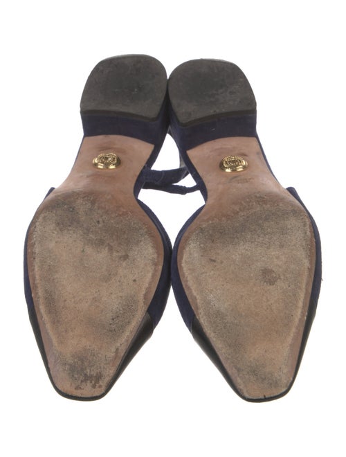 Veronica Beard Suede Slingback Flats