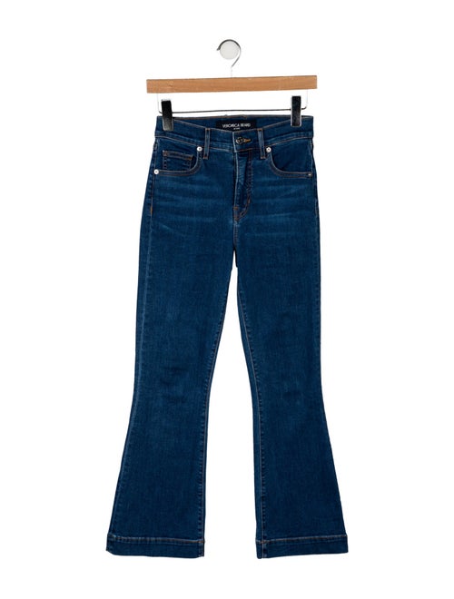 Veronica Beard High-Rise Wide Leg Jeans
