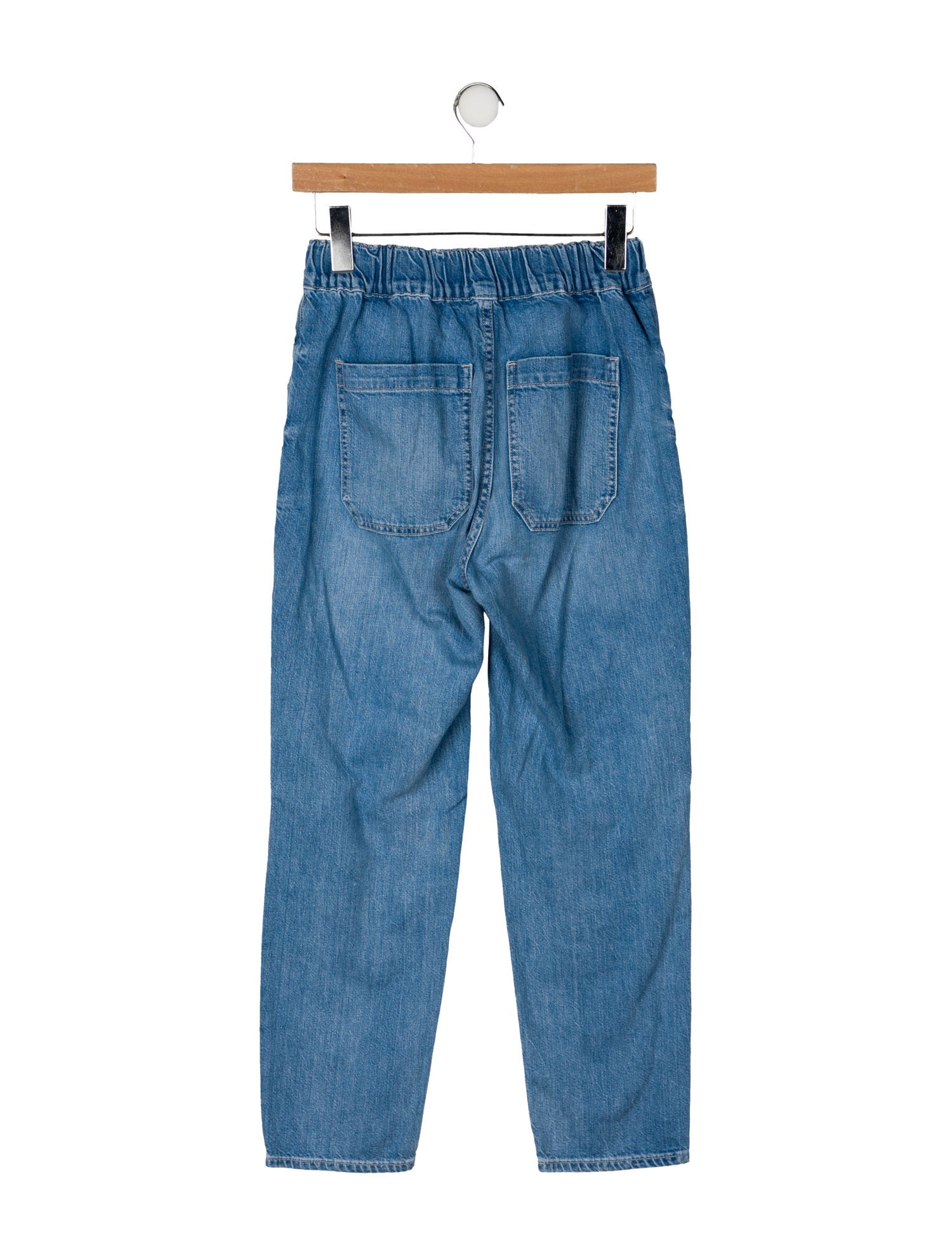 Veronica Beard High-Rise Straight Leg Jeans