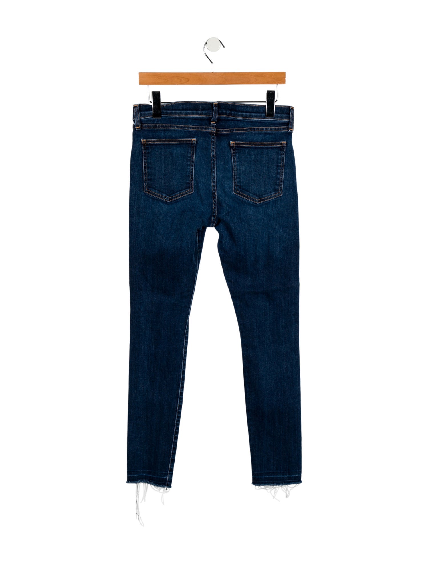 Veronica Beard Mid-Rise Skinny Leg Jeans