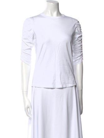 Veronica Beard Crew Neck Short Sleeve T-Shirt