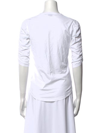 Veronica Beard Crew Neck Short Sleeve T-Shirt