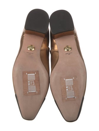 Veronica Beard Leather Colorblock Pattern Boots