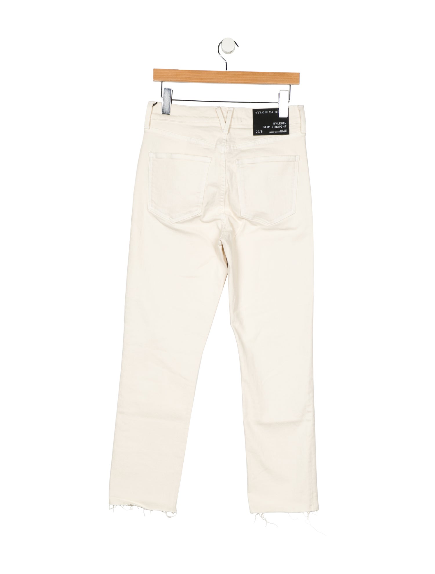 Veronica Beard High-Rise Straight Leg Jeans w/ Tags