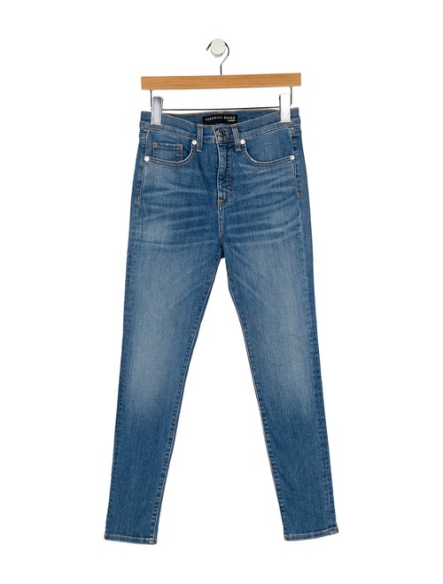 Veronica Beard Mid-Rise Skinny Leg Jeans