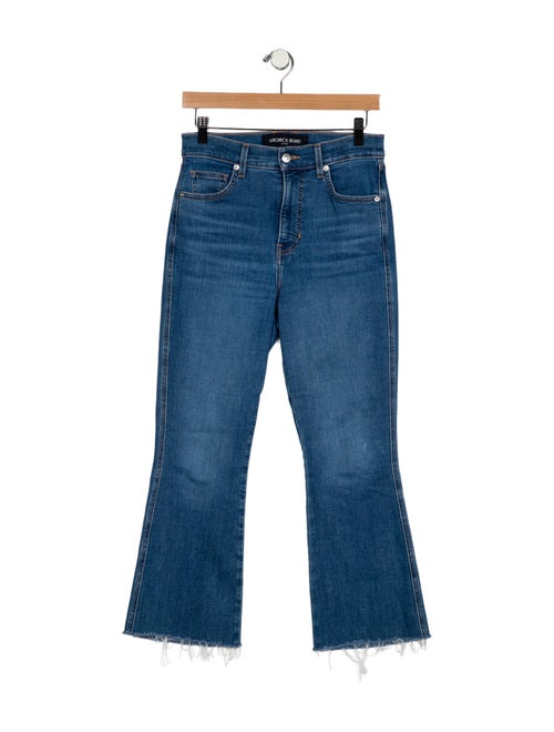 Veronica Beard High-Rise Wide Leg Jeans