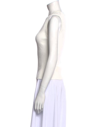 Veronica Beard Crew Neck Sleeveless Top