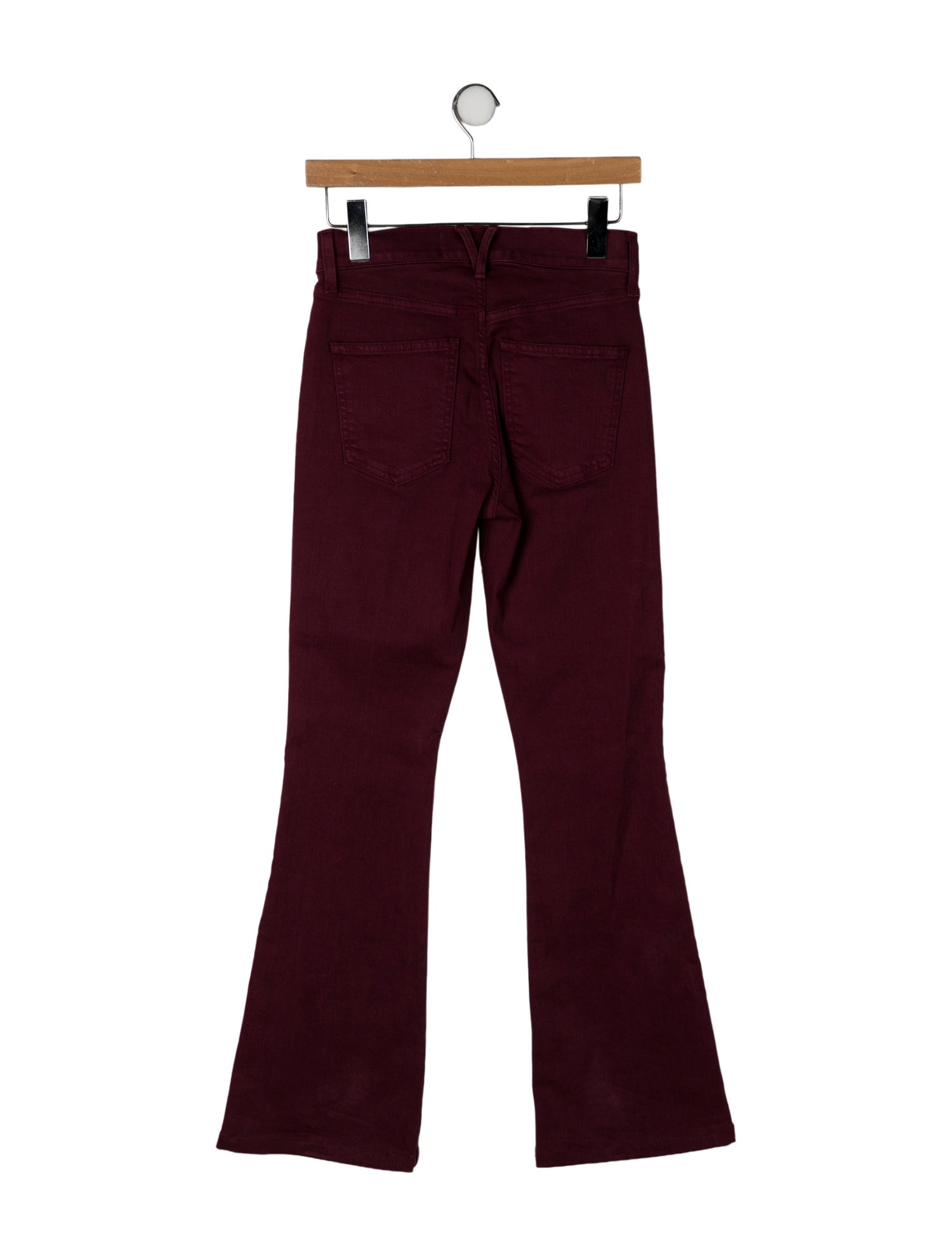 Veronica Beard Mid-Rise Wide Leg Jeans